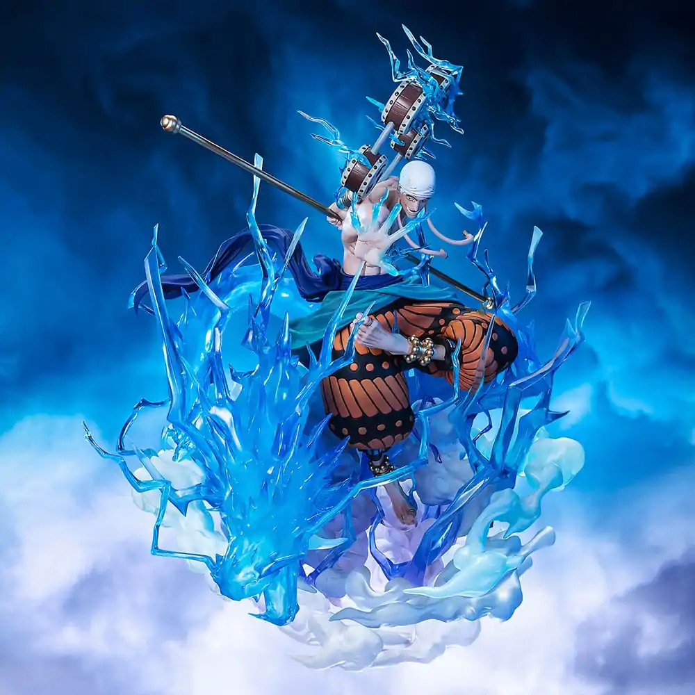 One Piece FiguartsZERO Extra Battle Eneru -Sixty Million Volt Lightning Dragon- PVC szobor figura 32 cm termékfotó