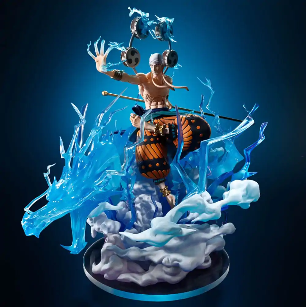 One Piece FiguartsZERO Extra Battle Eneru -Sixty Million Volt Lightning Dragon- PVC szobor figura 32 cm termékfotó