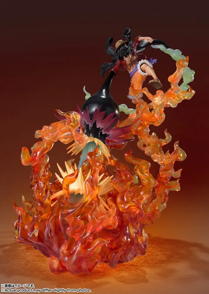 One Piece FiguartsZERO (Extra Battle) Luffy Red Roc PVC szobor figura 45 cm termékfotó