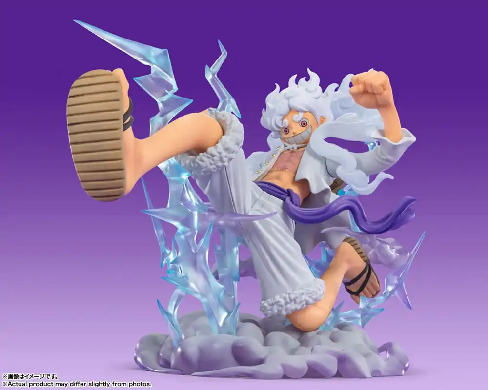 One Piece FiguartsZERO (Extra Battle) Monkey D. Luffy -Gear 5 Gigant- PVC szobor figura 30 cm termékfotó