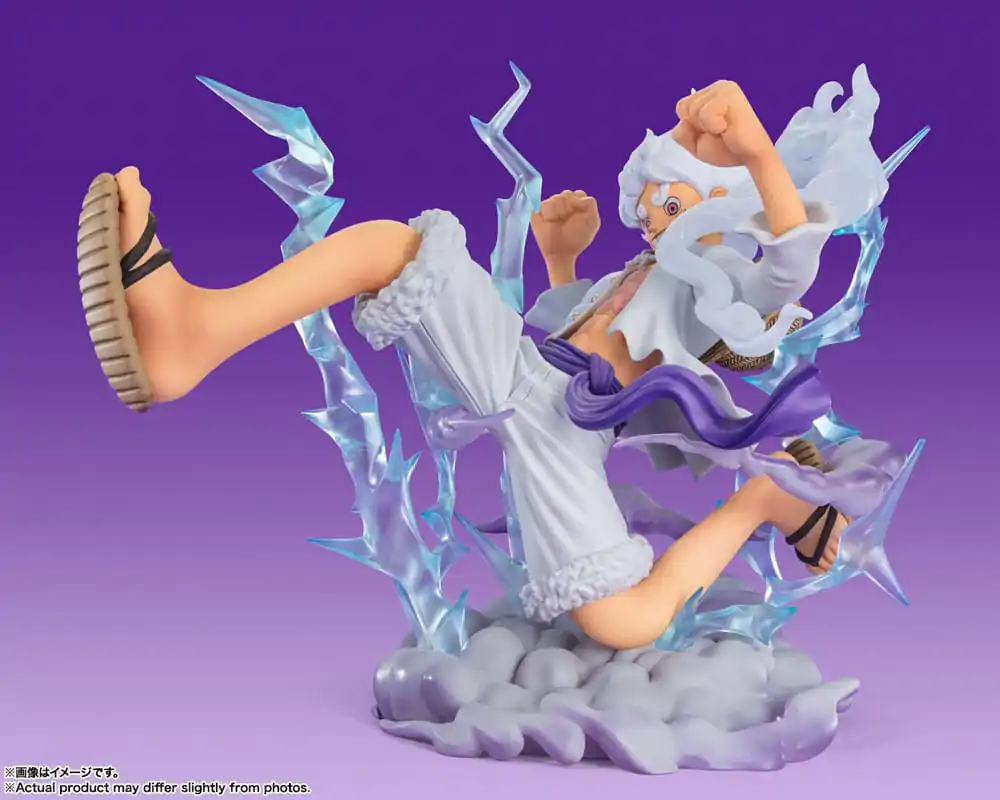 One Piece FiguartsZERO (Extra Battle) Monkey D. Luffy -Gear 5 Gigant- PVC szobor figura 30 cm termékfotó