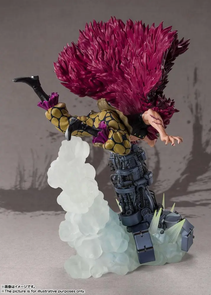 One Piece FiguartsZERO Extra Battle of Monsters on Onigashima Eustass Kid PVC szobor figura 35 cm termékfotó