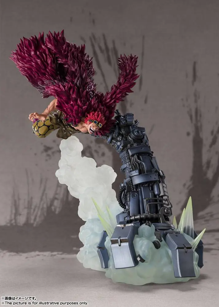 One Piece FiguartsZERO Extra Battle of Monsters on Onigashima Eustass Kid PVC szobor figura 35 cm termékfotó