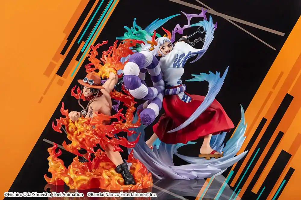 One Piece FiguartsZERO (Extra Battle) Portgas. D. Ace -One Piece Bounty Rush 5th Anniversary- PVC szobor figura 17 cm termékfotó