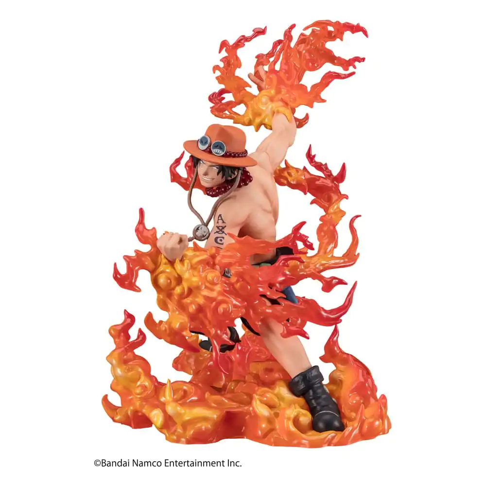 One Piece FiguartsZERO (Extra Battle) Portgas. D. Ace -One Piece Bounty Rush 5th Anniversary- PVC szobor figura 17 cm termékfotó