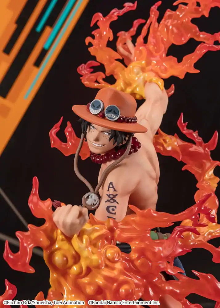 One Piece FiguartsZERO (Extra Battle) Portgas. D. Ace -One Piece Bounty Rush 5th Anniversary- PVC szobor figura 17 cm termékfotó