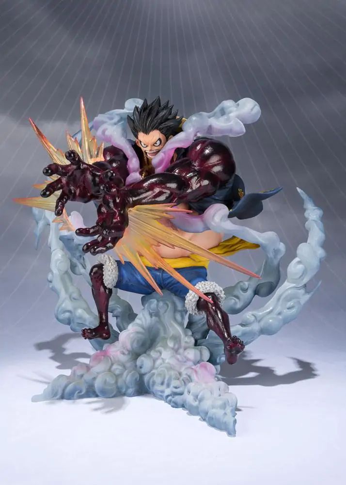 One Piece FiguartsZERO Monkey D. Luffy Gear 4 Leo Bazooka Reissue PVC szobor figura 18 cm termékfotó