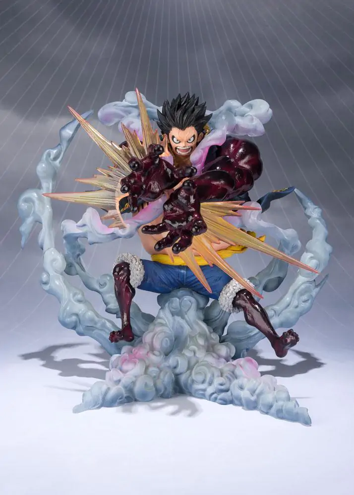 One Piece FiguartsZERO Monkey D. Luffy Gear 4 Leo Bazooka Reissue PVC szobor figura 18 cm termékfotó