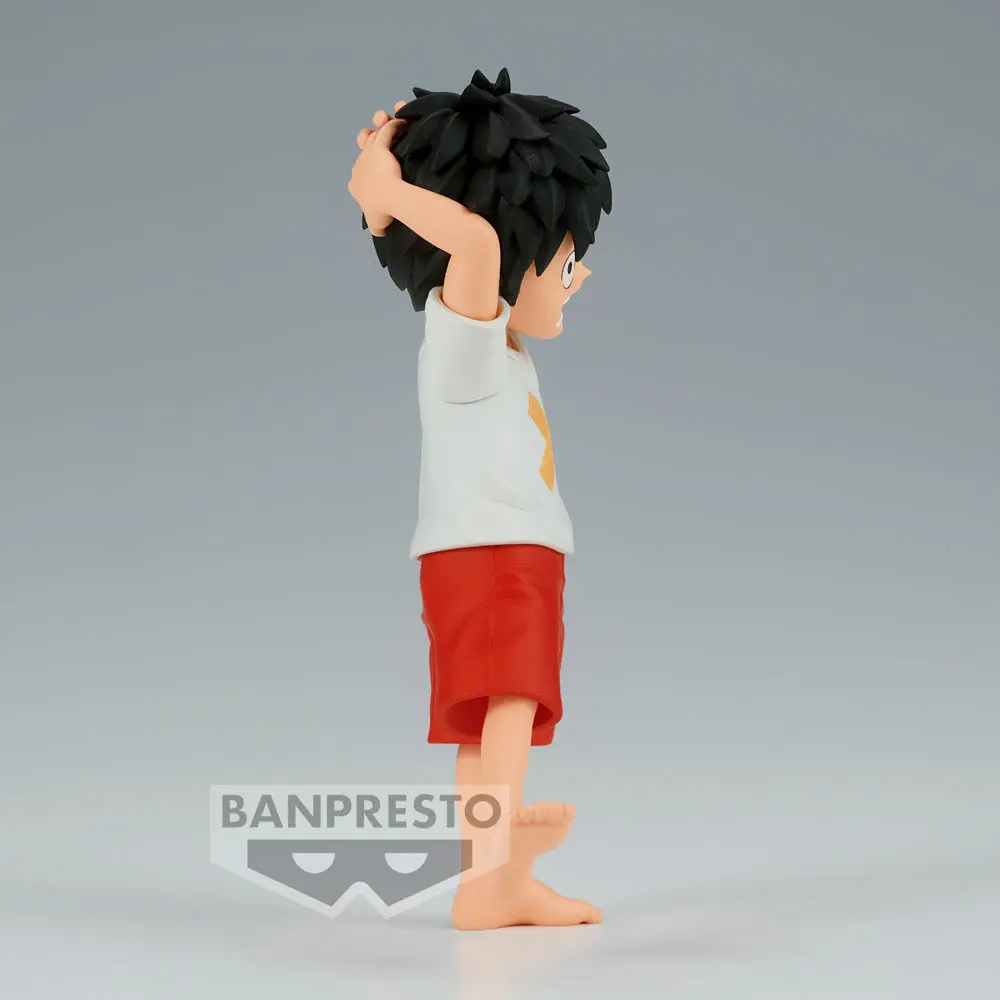 One Piece Film piros The Grandline Series Monkey D Luffy Children figura 12cm termékfotó