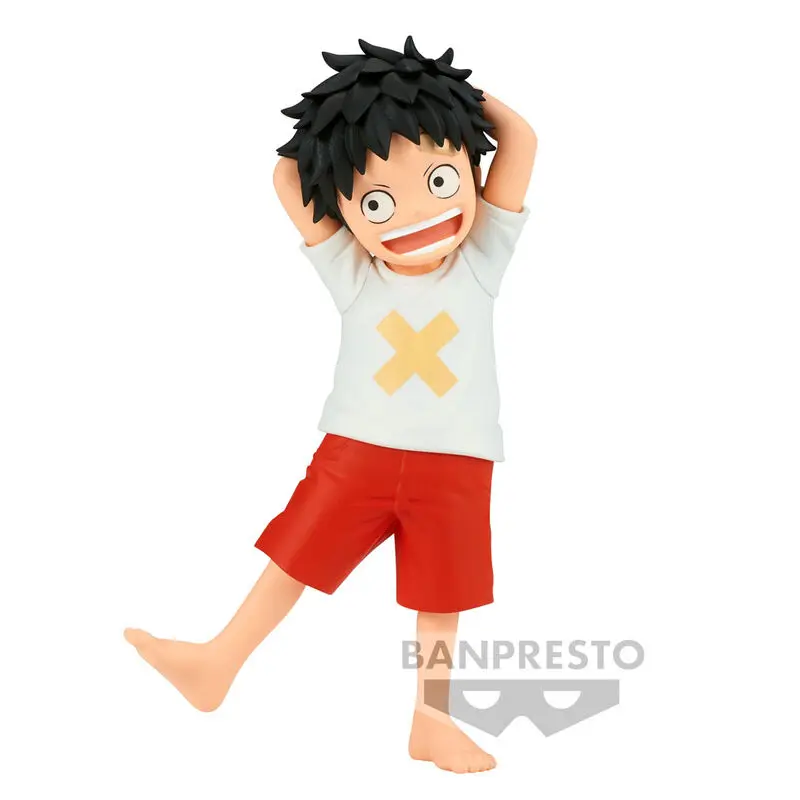 One Piece Film piros The Grandline Series Monkey D Luffy Children figura 12cm termékfotó