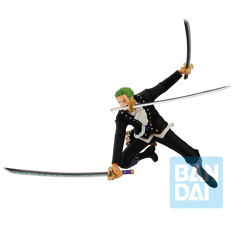 One Piece Film Red More Beat Roronoa Zoro Ichibansho figura 11cm termékfotó