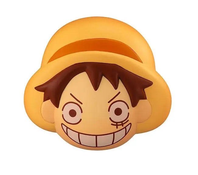 One Piece Fluffy Squeeze Bread Anti-Stress figura Sanji's Hand Made Bread Fes Luffy 8 cm termékfotó