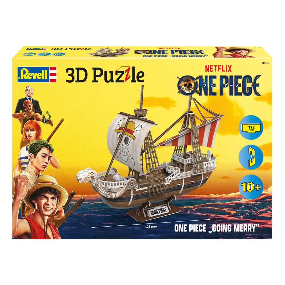 One Piece Flying Lamb / Going Merry 3D puzzle 32 cm termékfotó