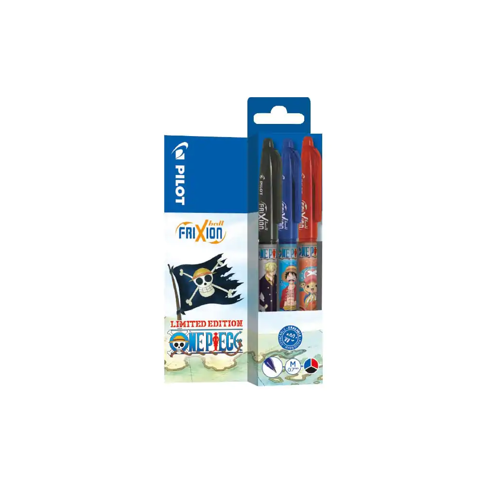 One Piece FriXion Ball 3 db-os toll csomag Limitált kiadás LE 0.7 termékfotó
