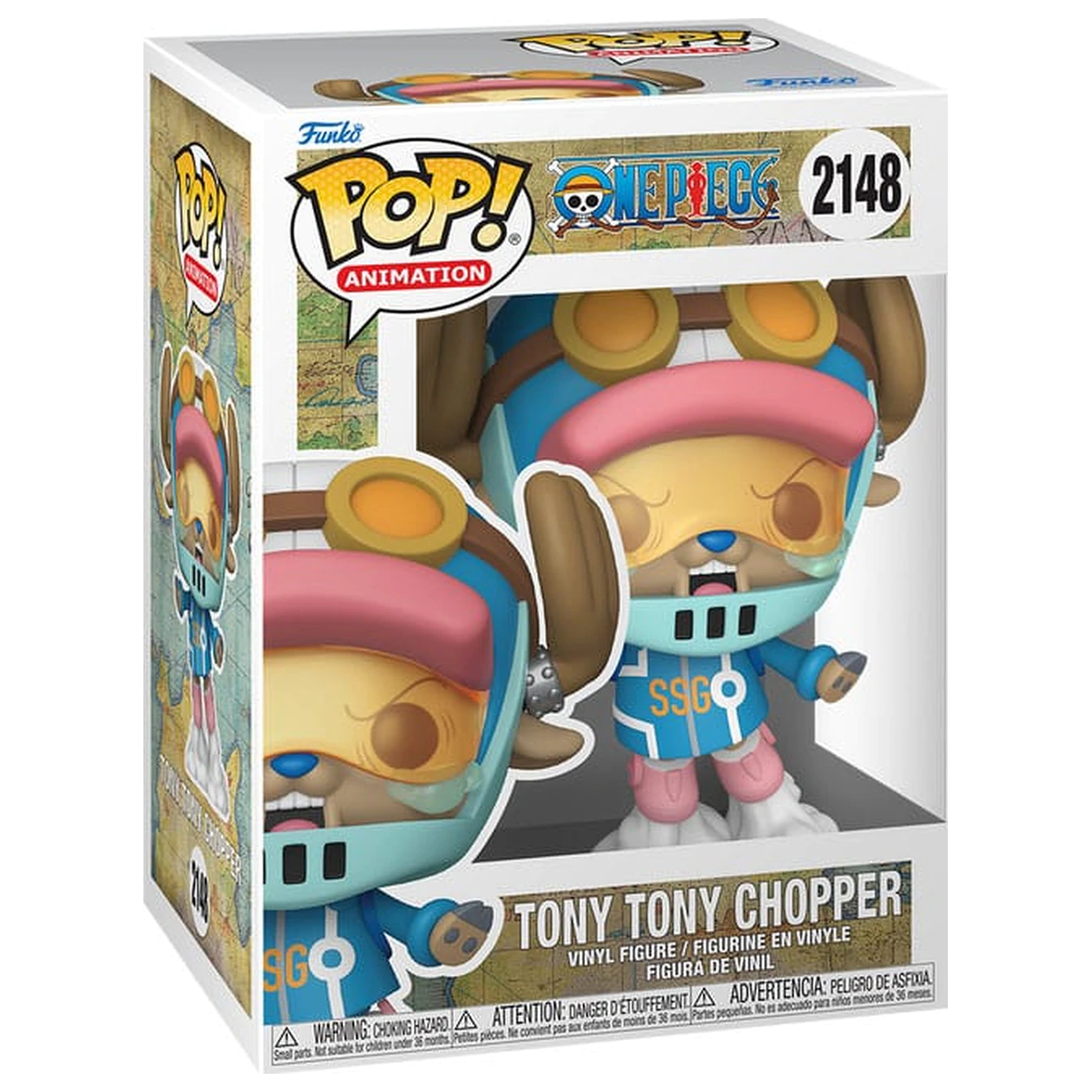 One Piece Funko POP! Animation figura Chopper (Egg) 9 cm  termékfotó