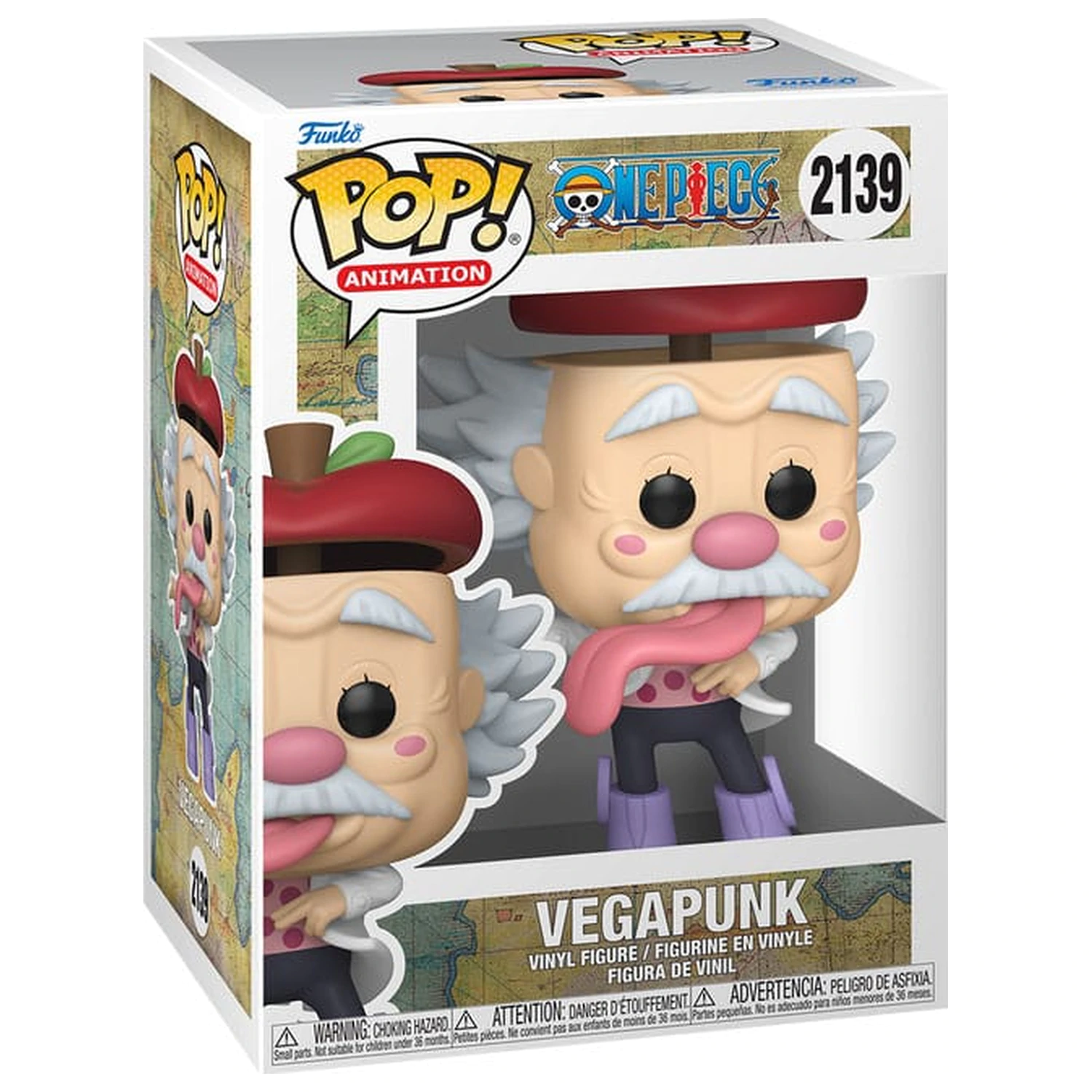 One Piece Funko POP! Animation figura Dr Vegapunk 9 cm  termékfotó