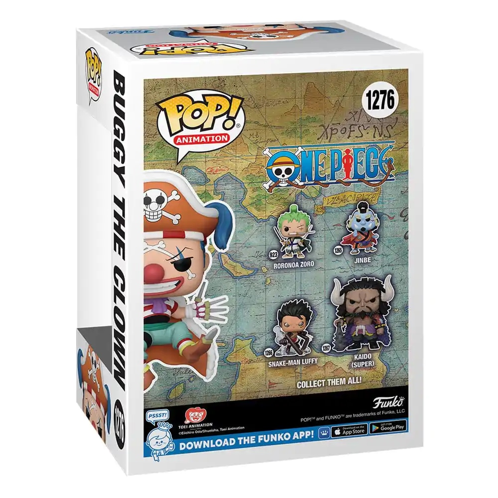 One Piece Funko POP! Animation Vinyl figura Buggy the Clown 9 cm termékfotó