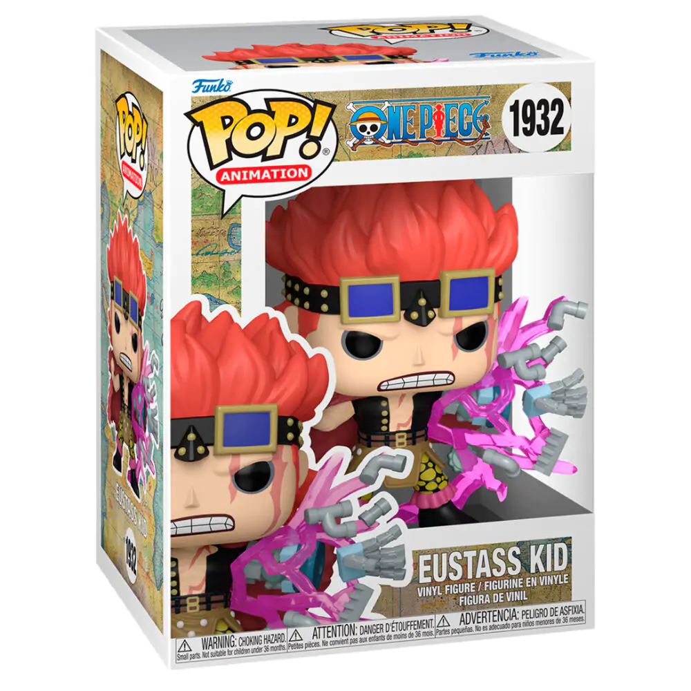 One Piece Funko POP! Animation Vinyl figura Eustass Kid (Awakening) 9 cm termékfotó