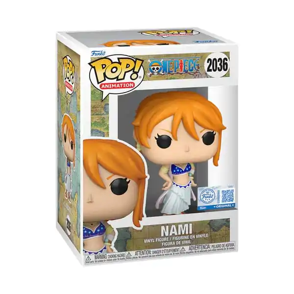 One Piece Funko POP! Animation Vinyl figura OP- Nami (Alabasta) 9 cm termékfotó