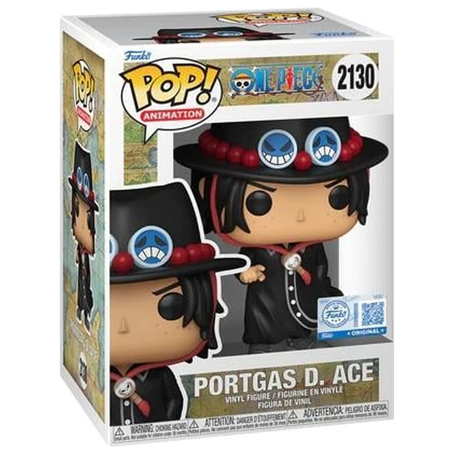One Piece Funko POP figura Animation Portgas D. Ace Intro termékfotó