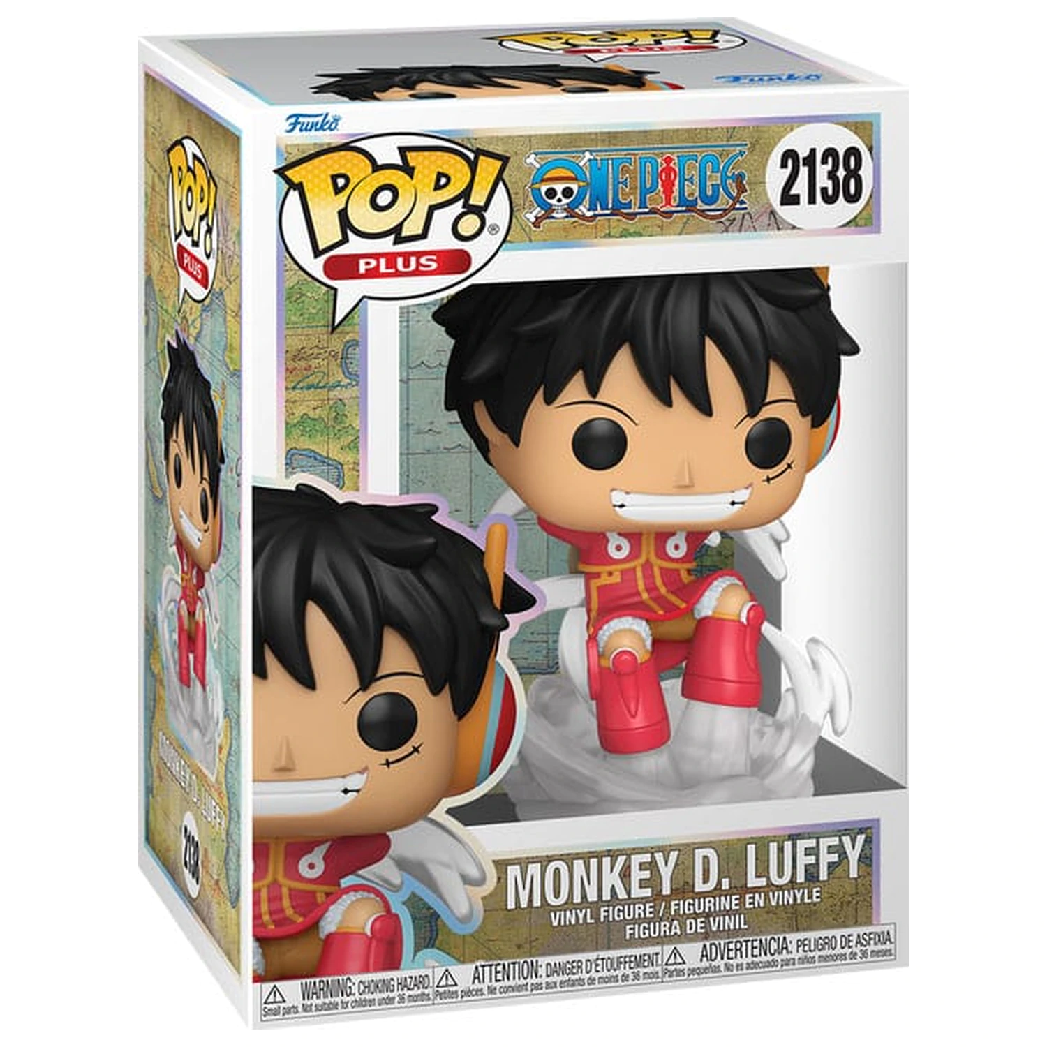 One Piece Funko POP! Plus Animation figura Luffy (Egg) 9 cm  termékfotó