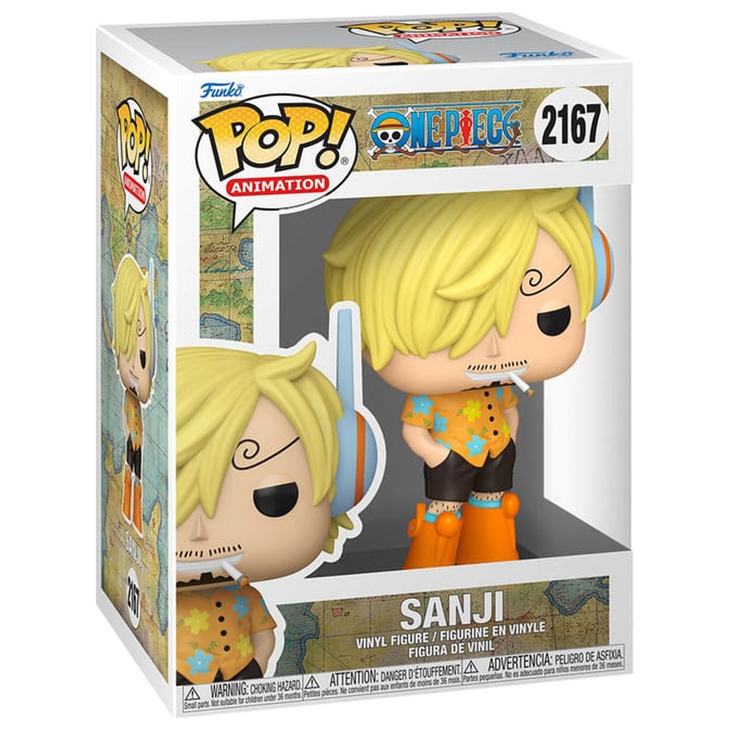 One Piece Funko POP! Vinyl Animation figura Sanji 9 cm  termékfotó