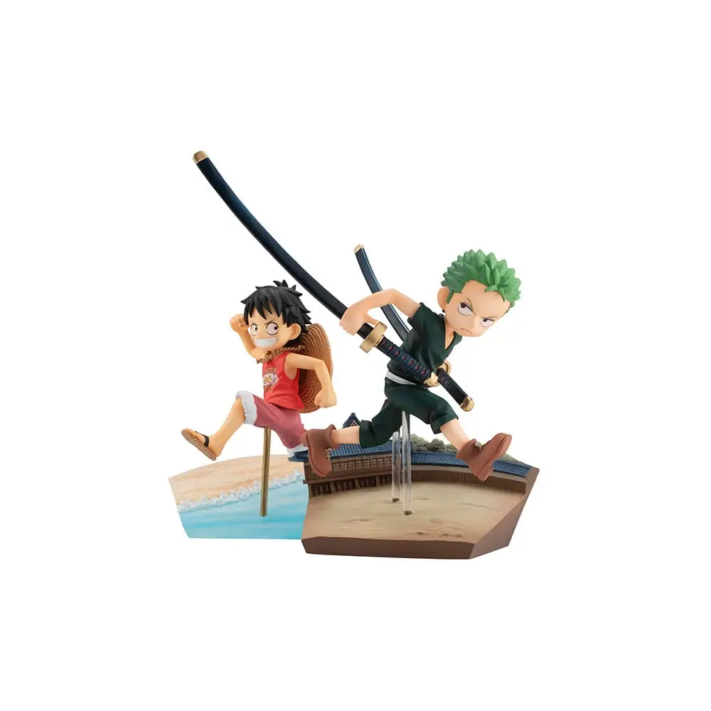 One Piece G.E.M. Series Roronoa Zoro Run! Run! Run! PVC szobor figura 14 cm termékfotó