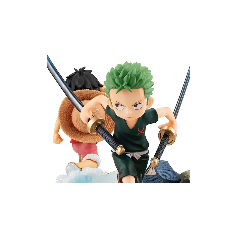 One Piece G.E.M. Series Roronoa Zoro Run! Run! Run! PVC szobor figura 14 cm termékfotó