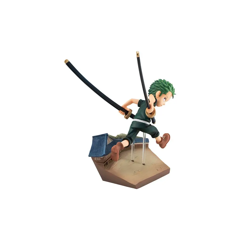 One Piece G.E.M. Series Roronoa Zoro Run! Run! Run! PVC szobor figura 14 cm termékfotó
