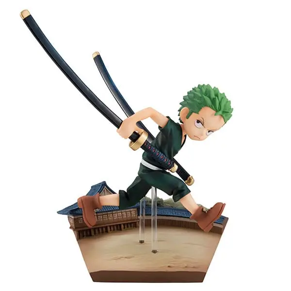 One Piece G.E.M. Series Roronoa Zoro Run! Run! Run! PVC szobor figura 14 cm termékfotó