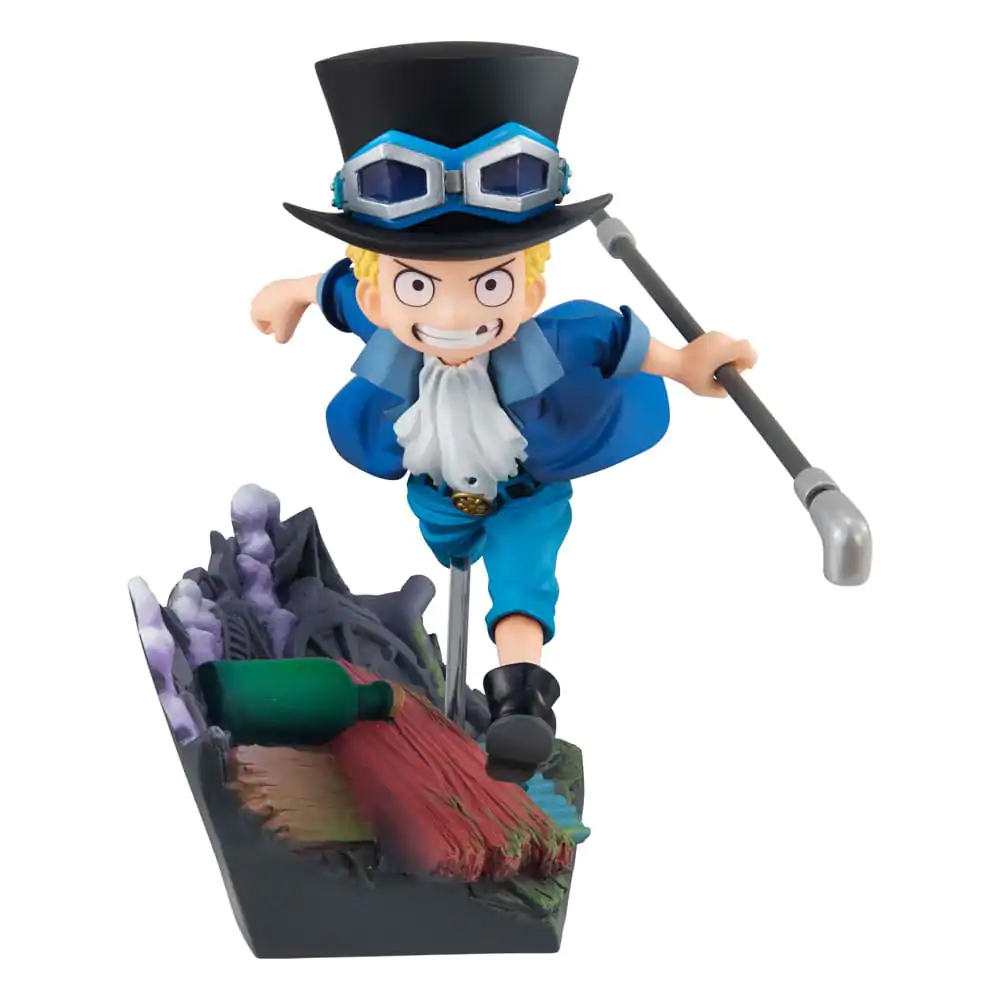 One Piece G.E.M. Series PVC Statue Sabo Run! Run! Run! 13 cm termékfotó