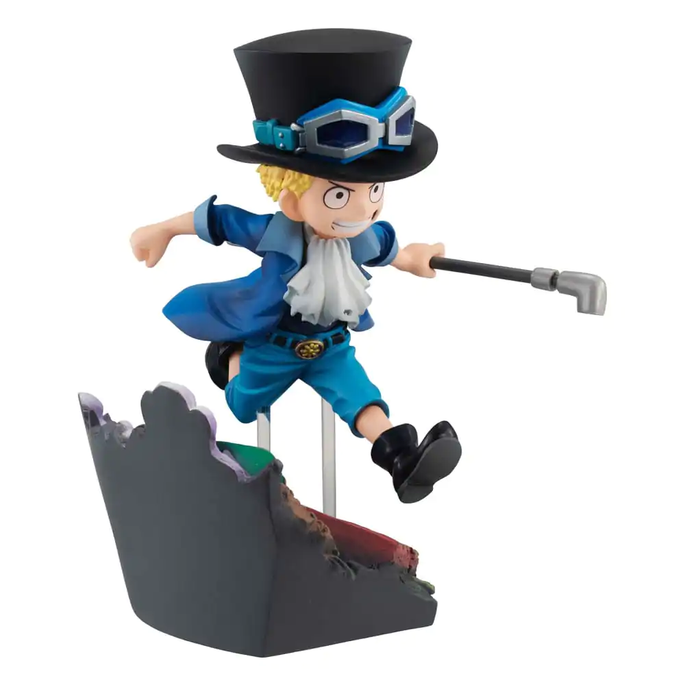 One Piece G.E.M. Series PVC Statue Sabo Run! Run! Run! 13 cm termékfotó