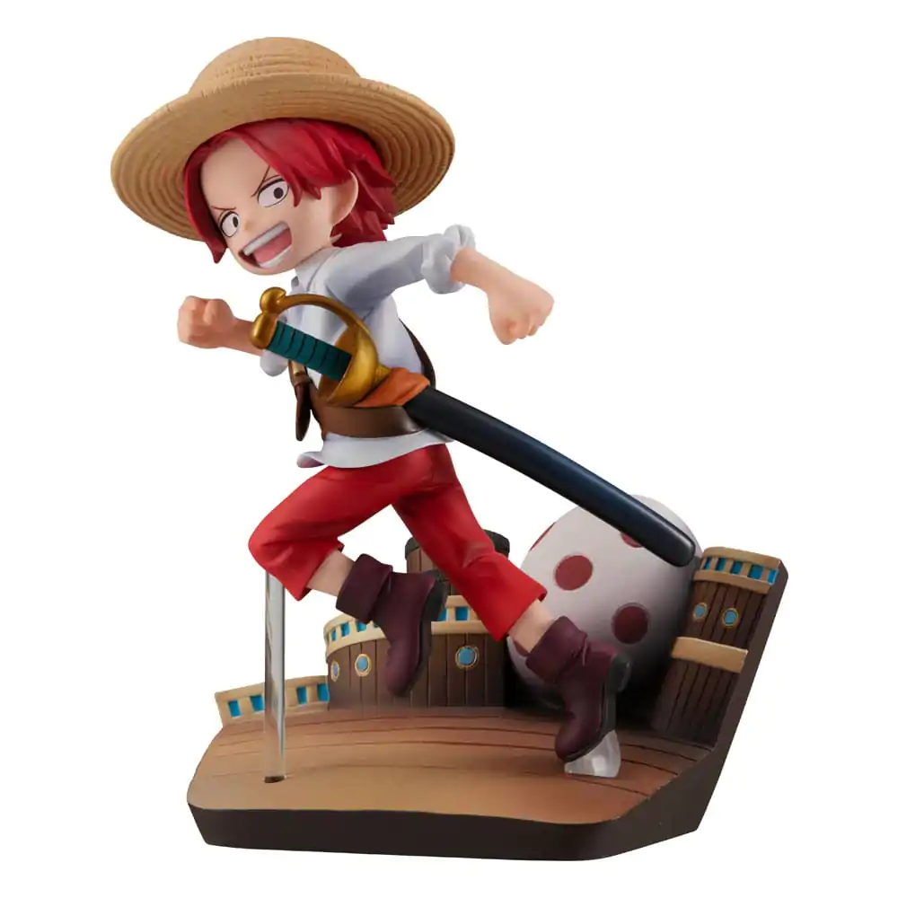 One Piece G.E.M. Series Shanks Run! Run! Run! PVC szobor figura 13 cm termékfotó