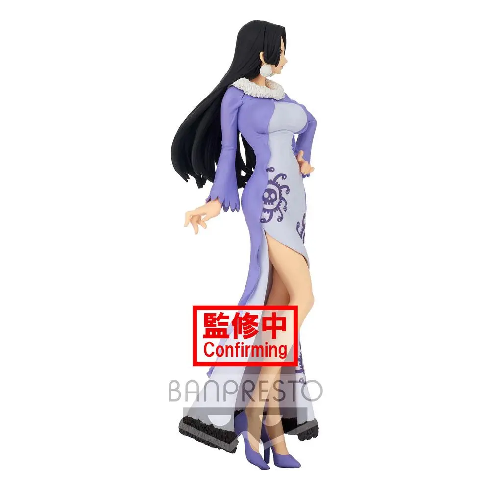 One Piece Glitter &amp; Glamours Boa Hancock Winter Style Ver. B PVC szobor figura 25 cm termékfotó