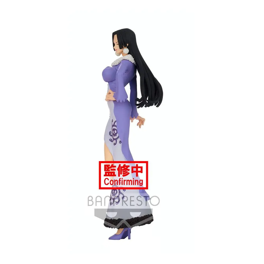 One Piece Glitter &amp; Glamours Boa Hancock Winter Style Ver. B PVC szobor figura 25 cm termékfotó