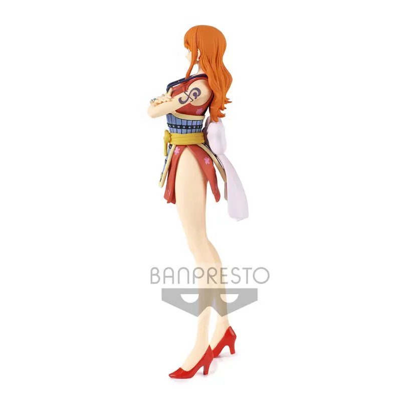 One Piece Glitter Glamours Nami Wanokuni Style ver.A figura 25cm termékfotó