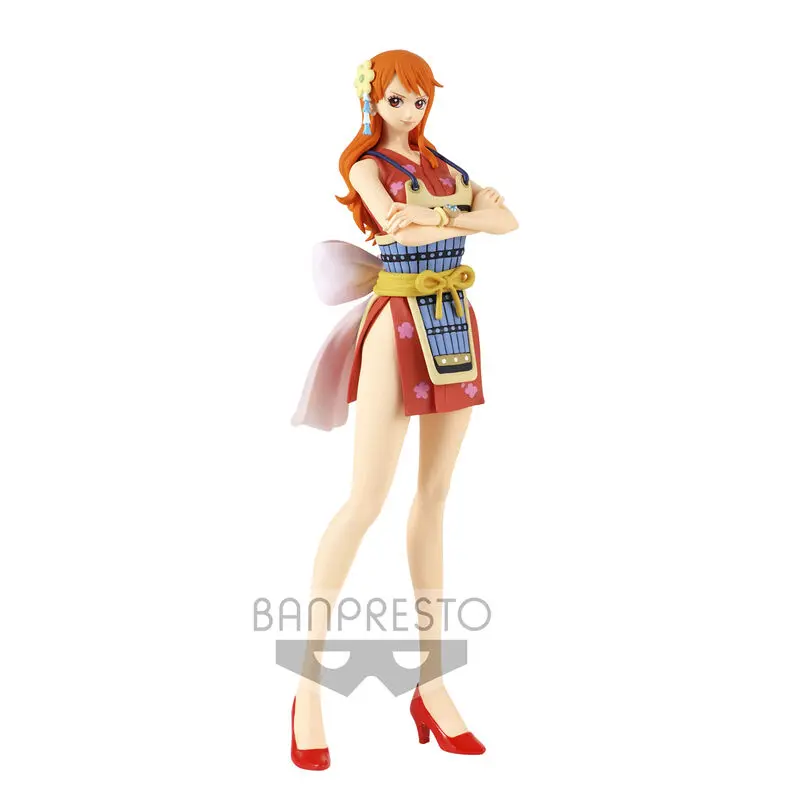 One Piece Glitter Glamours Nami Wanokuni Style ver.A figura 25cm termékfotó