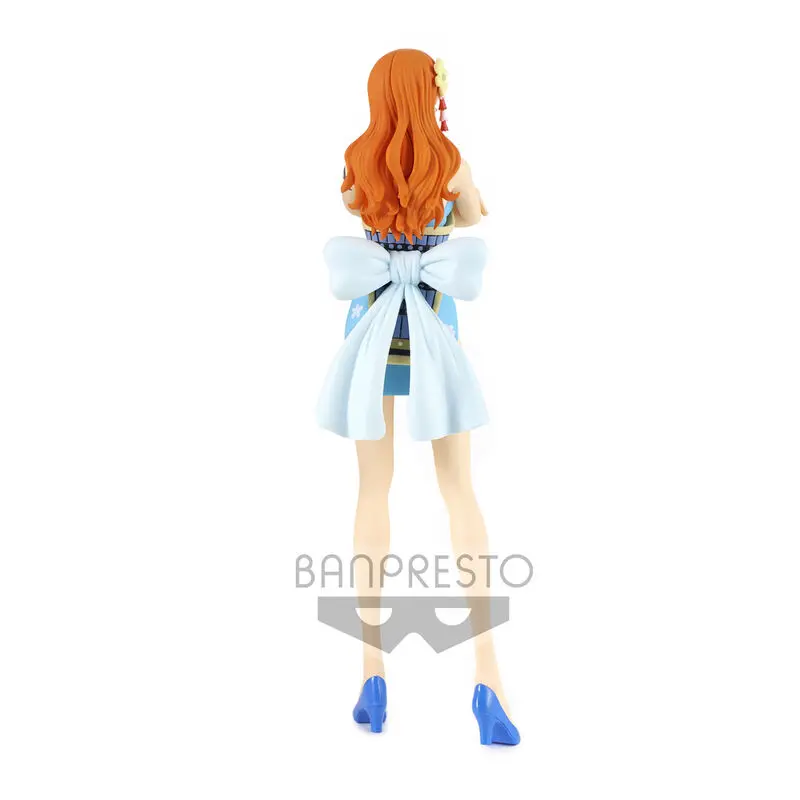 One Piece Glitter Glamours Nami Wanokuni Style ver.B figura 25cm termékfotó