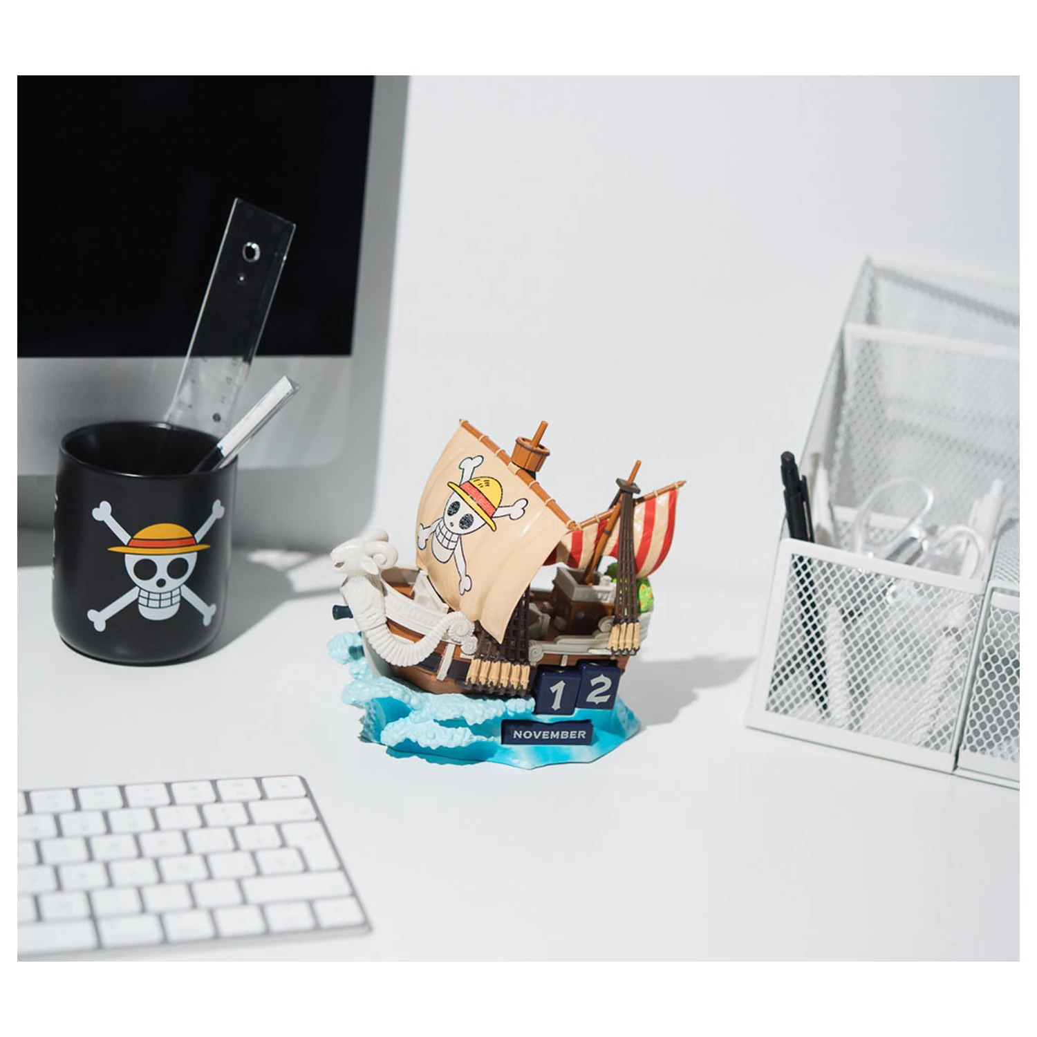 One Piece Going Merry 3D öröknaptár termékfotó