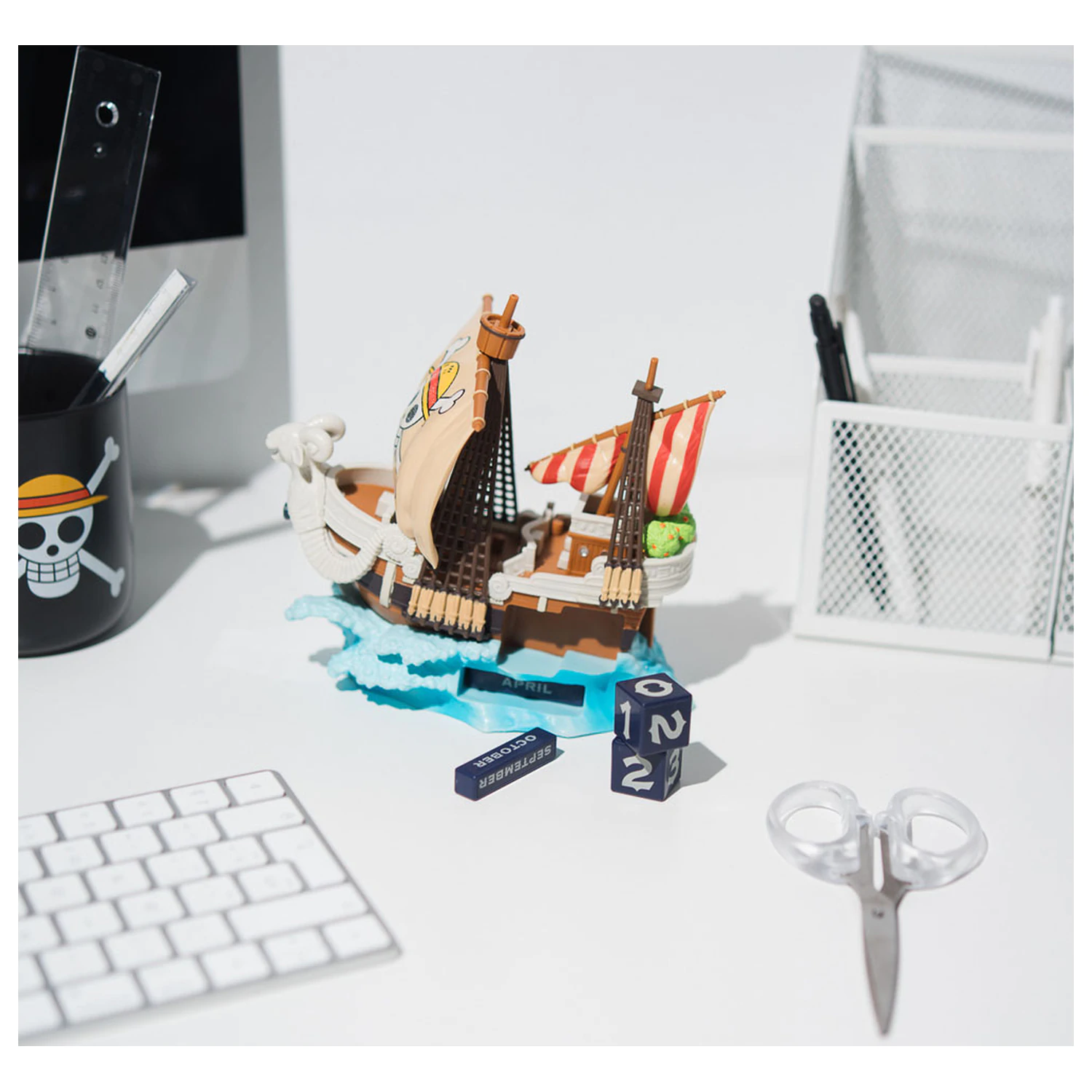 One Piece Going Merry 3D öröknaptár termékfotó