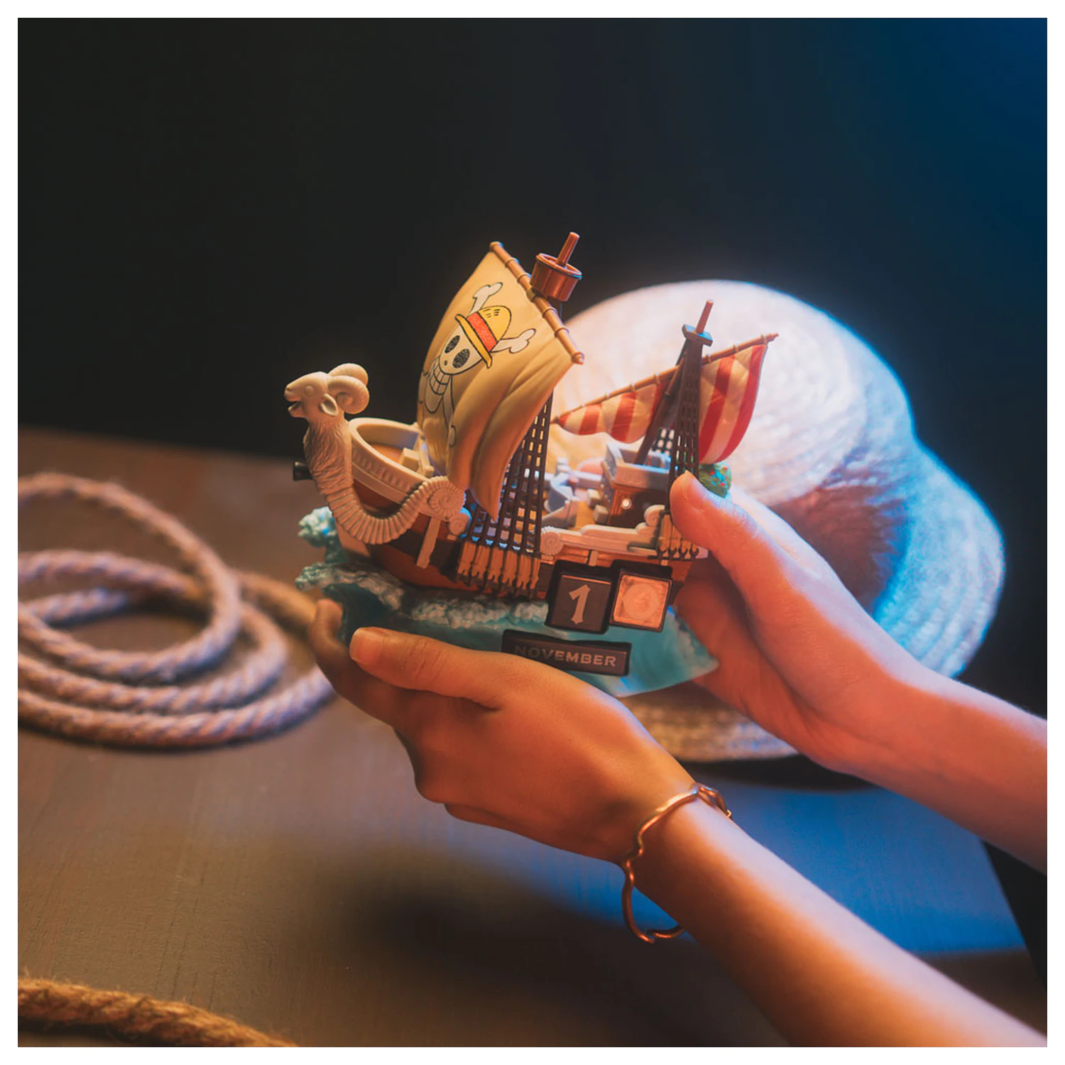 One Piece Going Merry 3D öröknaptár termékfotó