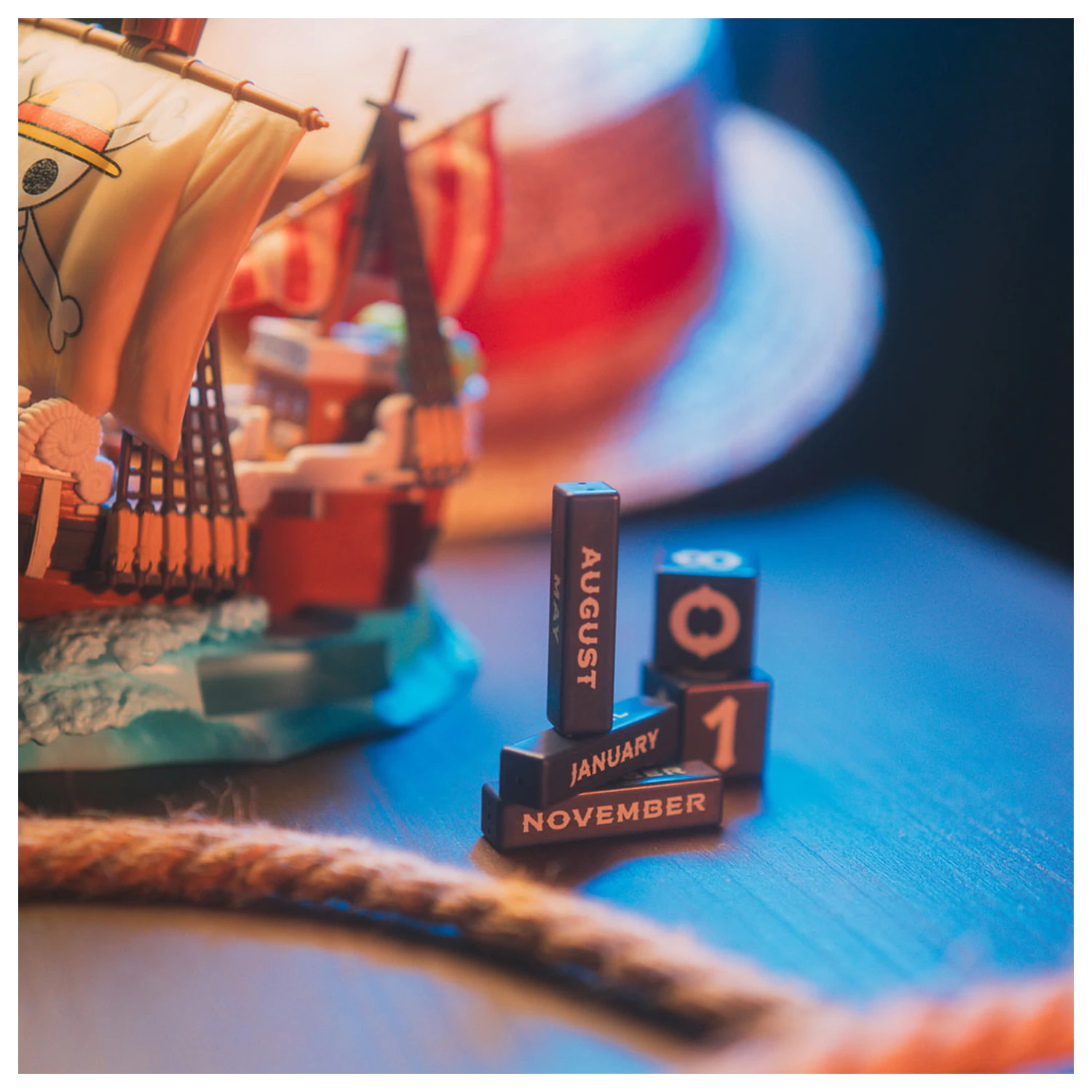 One Piece Going Merry 3D öröknaptár termékfotó