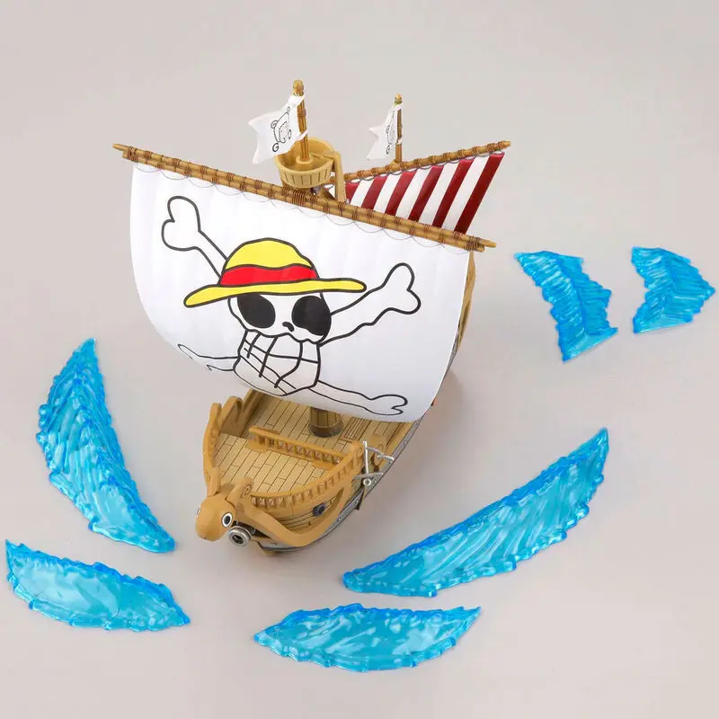 One Piece Grand Ship Kollekció Going Merry Memorial Color ver. modell készlet figura 15cm termékfotó
