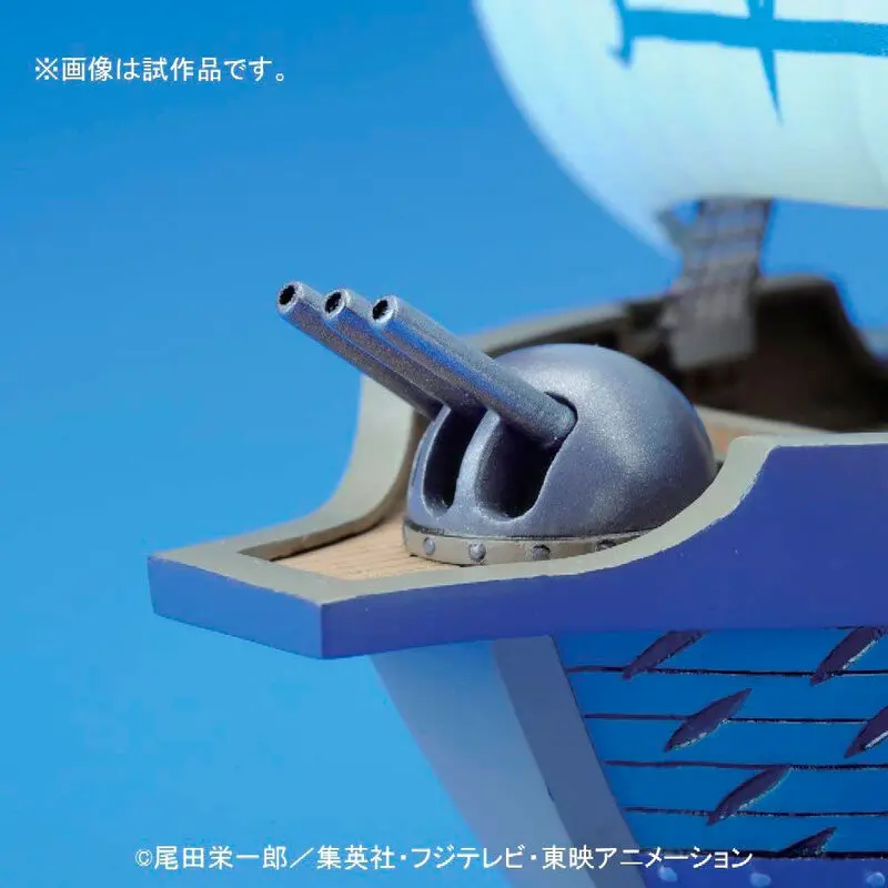 One Piece Grand Ship Collection Marine Ship modell készlet figura 15cm termékfotó