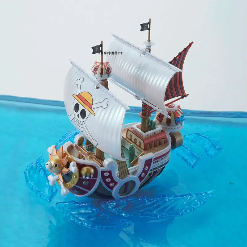 One Piece Grand Ship Kollekció Thousand Sunny Memorial Color ver. modell készlet figura 15cm termékfotó