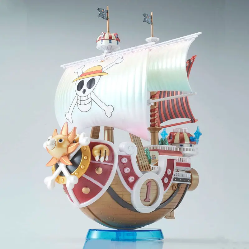 One Piece Grand Ship Kollekció Thousand Sunny Memorial Color ver. modell készlet figura 15cm termékfotó
