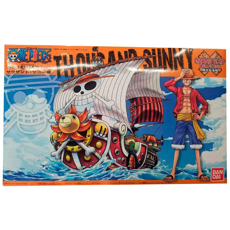 One Piece Grand Ship Kollekció Thousand Sunny modell készlet figura 15cm termékfotó