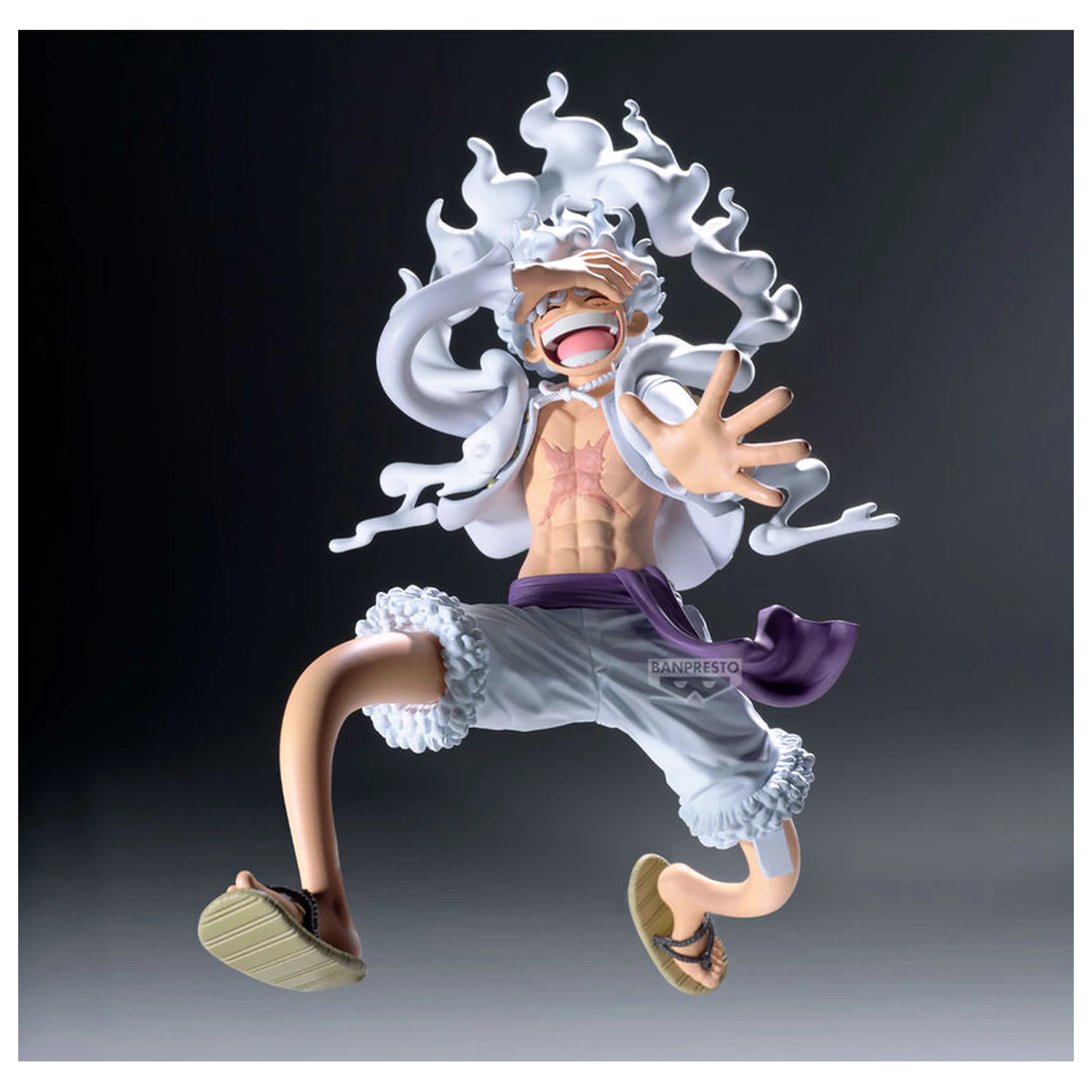 One Piece Grandista Monkey D Luffy Gear 5 figura 27cm termékfotó