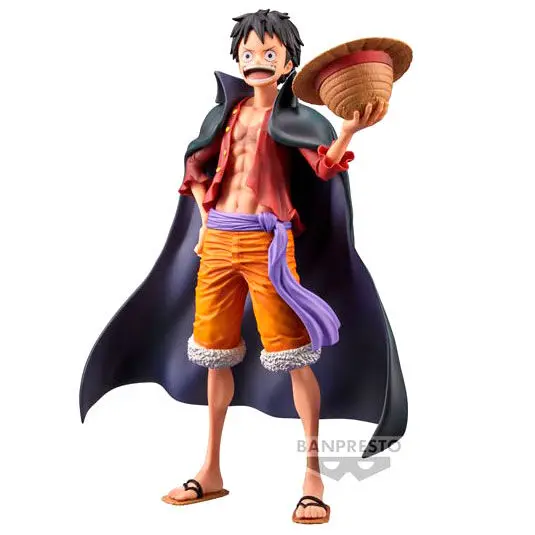 One Piece Grandista Nero D Luffy Monkey figura 27cm termékfotó