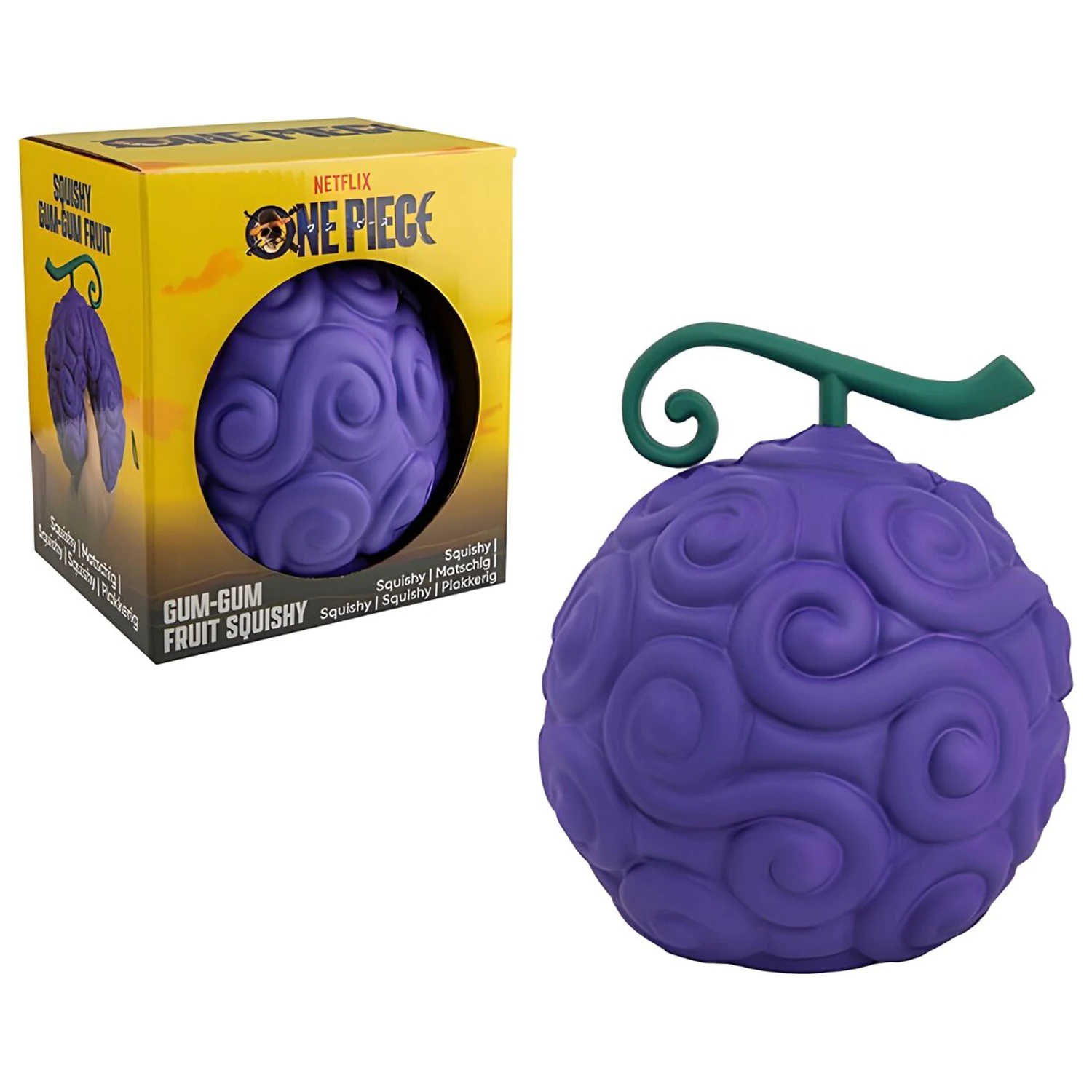One Piece Gum-Gum Fruit Squishy figura 12cm termékfotó